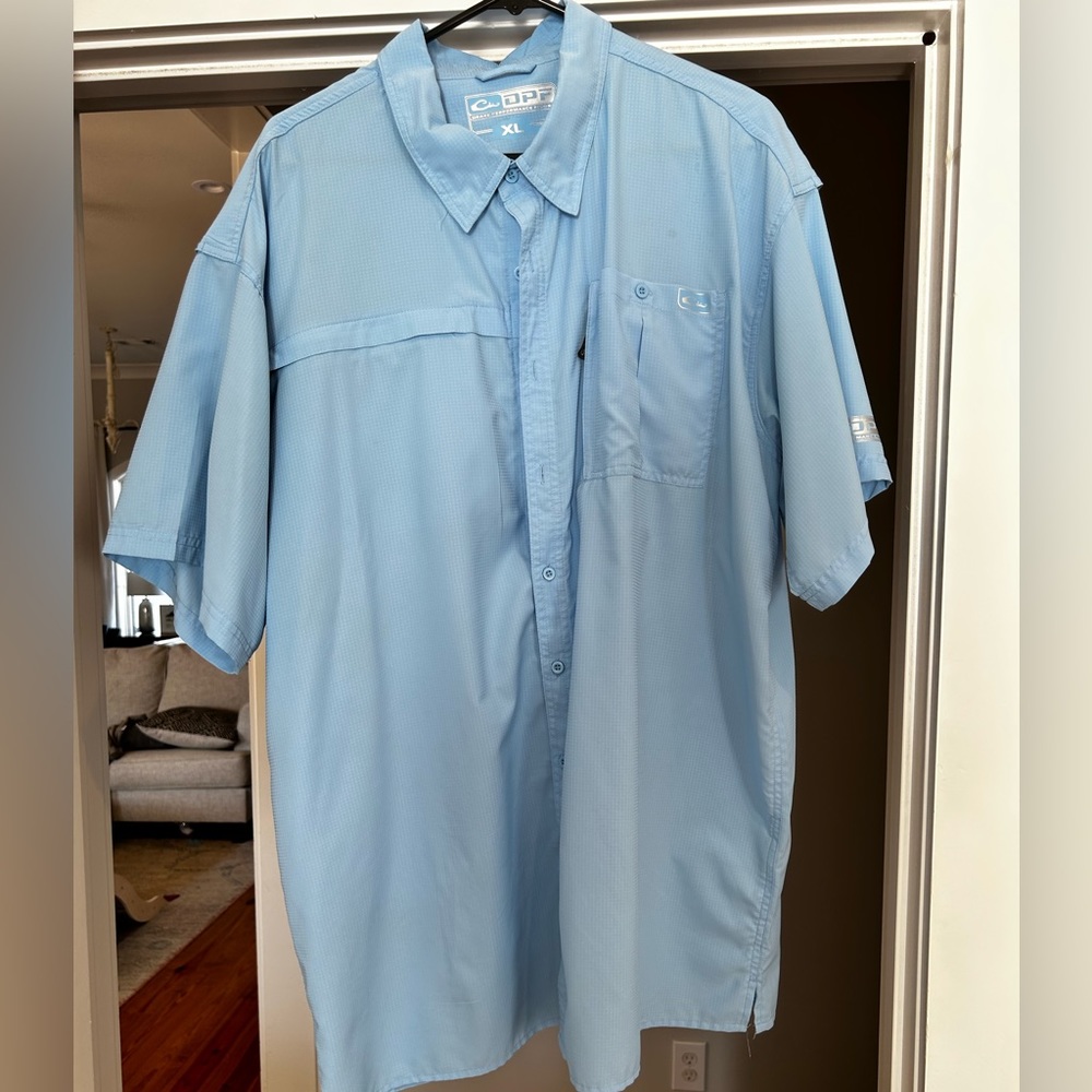 Size XL like new Drake fishing shirt!